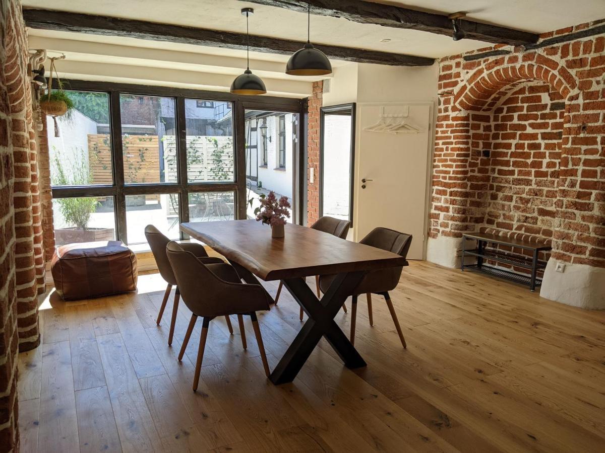 Ferienwohnung BacksteinFlair - LüneMitte Lüneburg Exterior foto