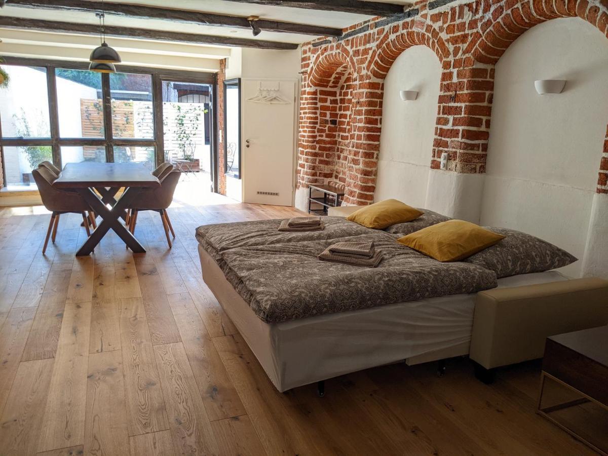 Ferienwohnung BacksteinFlair - LüneMitte Lüneburg Exterior foto