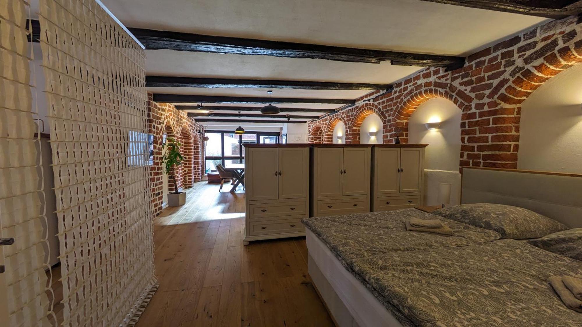 Ferienwohnung BacksteinFlair - LüneMitte Lüneburg Exterior foto