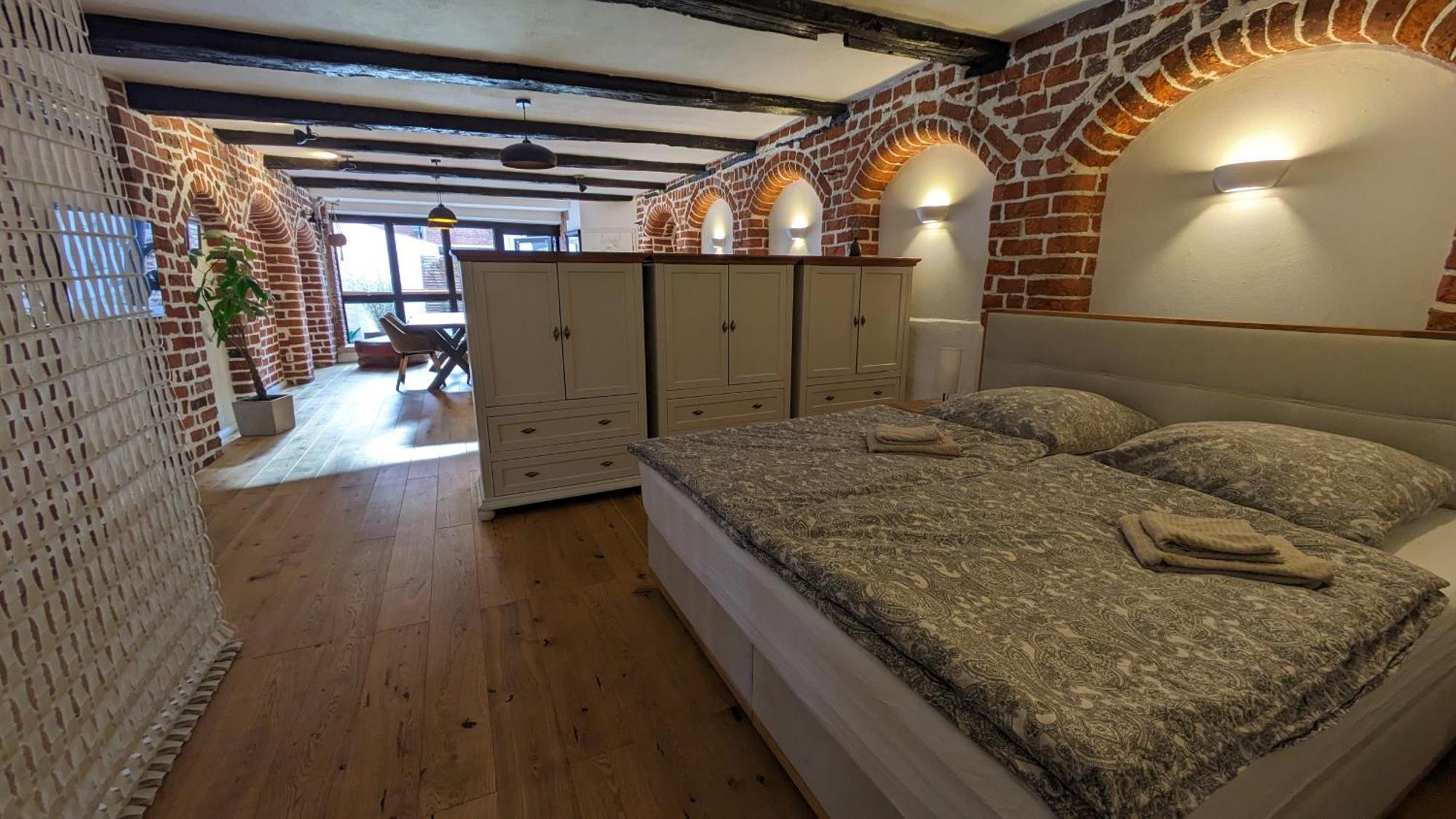 Ferienwohnung BacksteinFlair - LüneMitte Lüneburg Exterior foto