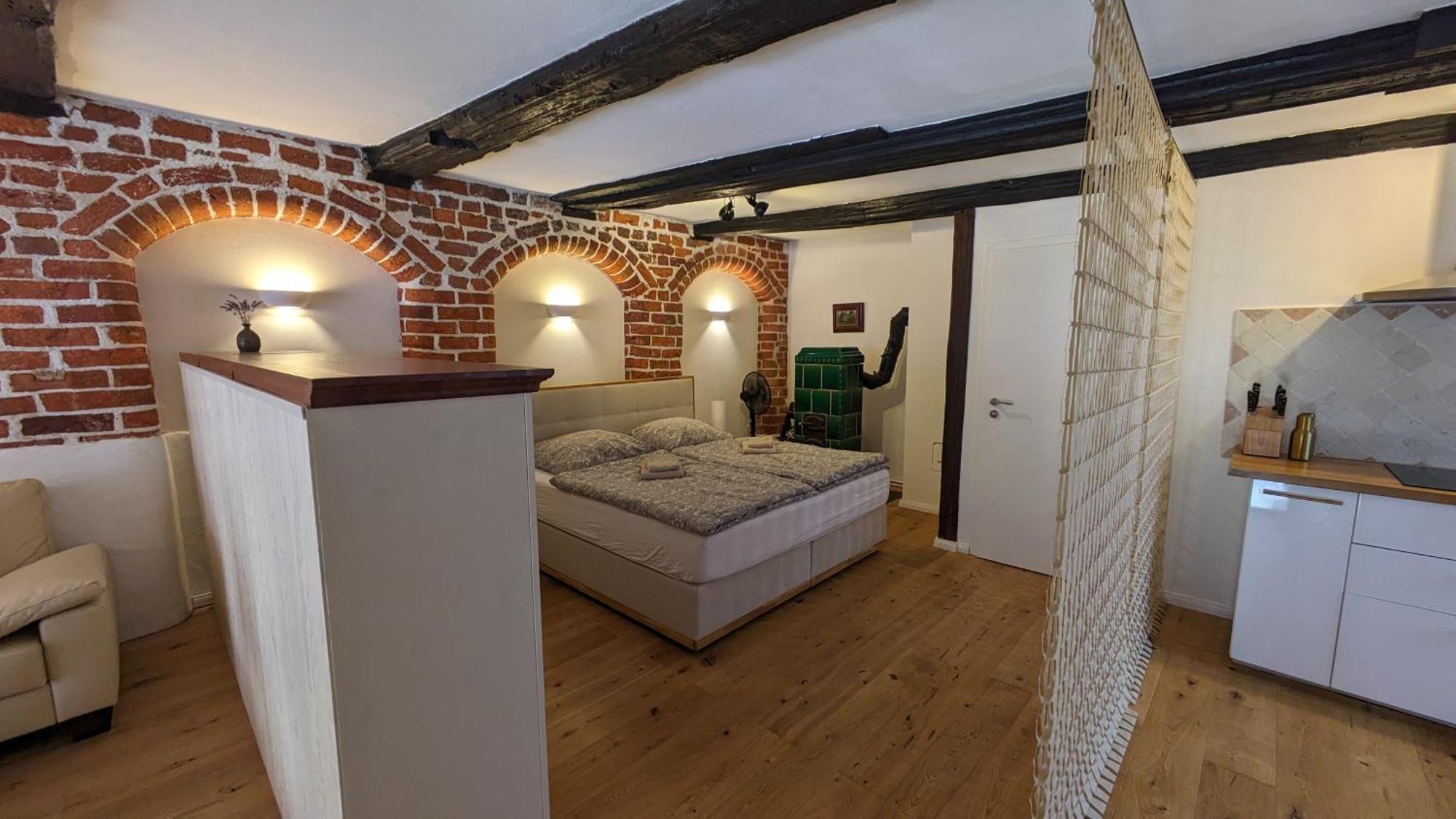 Ferienwohnung BacksteinFlair - LüneMitte Lüneburg Exterior foto