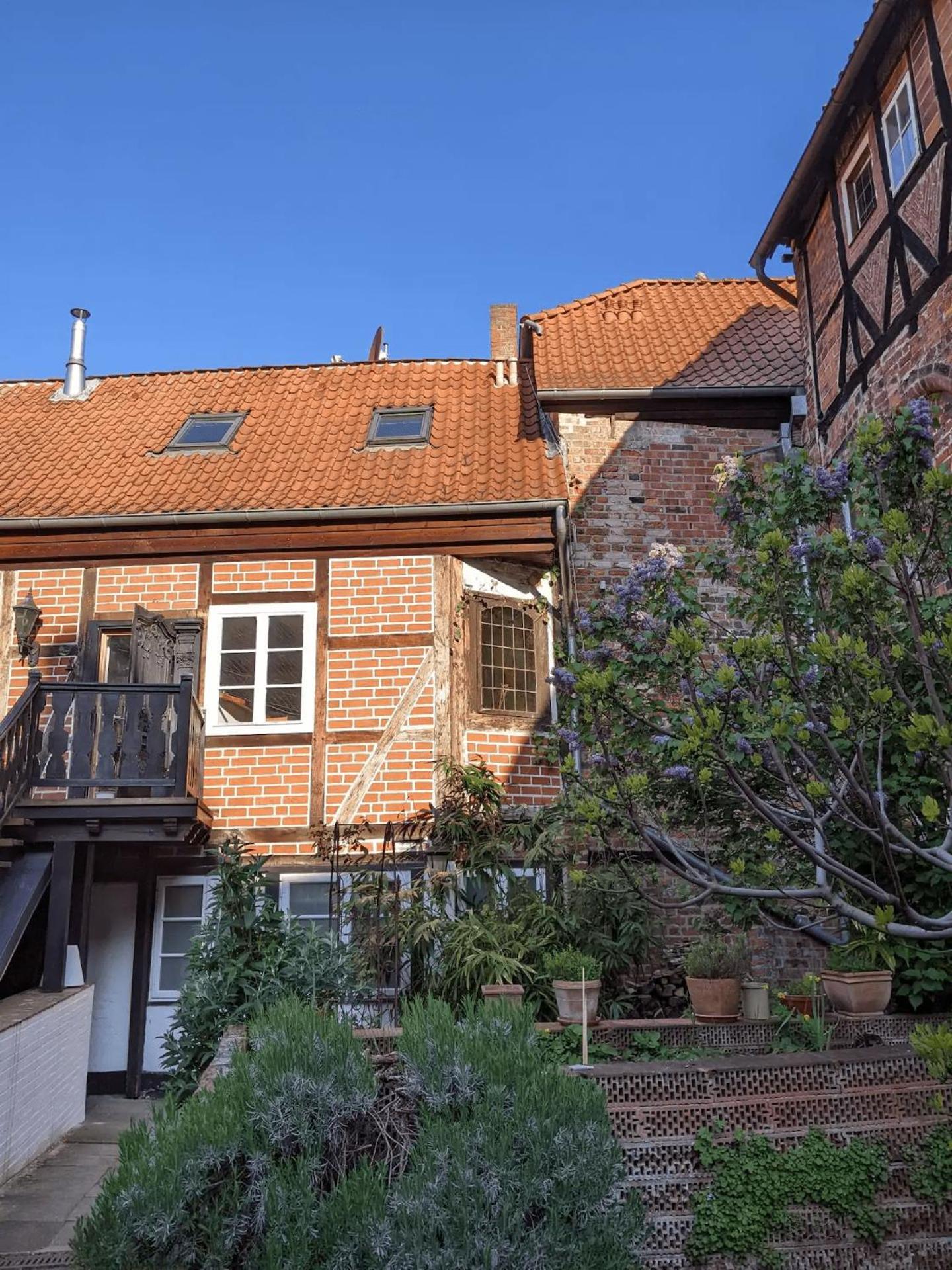 Ferienwohnung BacksteinFlair - LüneMitte Lüneburg Exterior foto